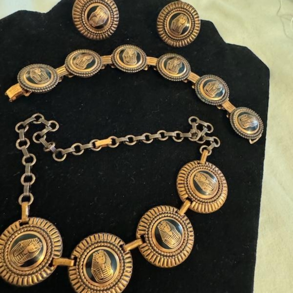 Copper Parure.